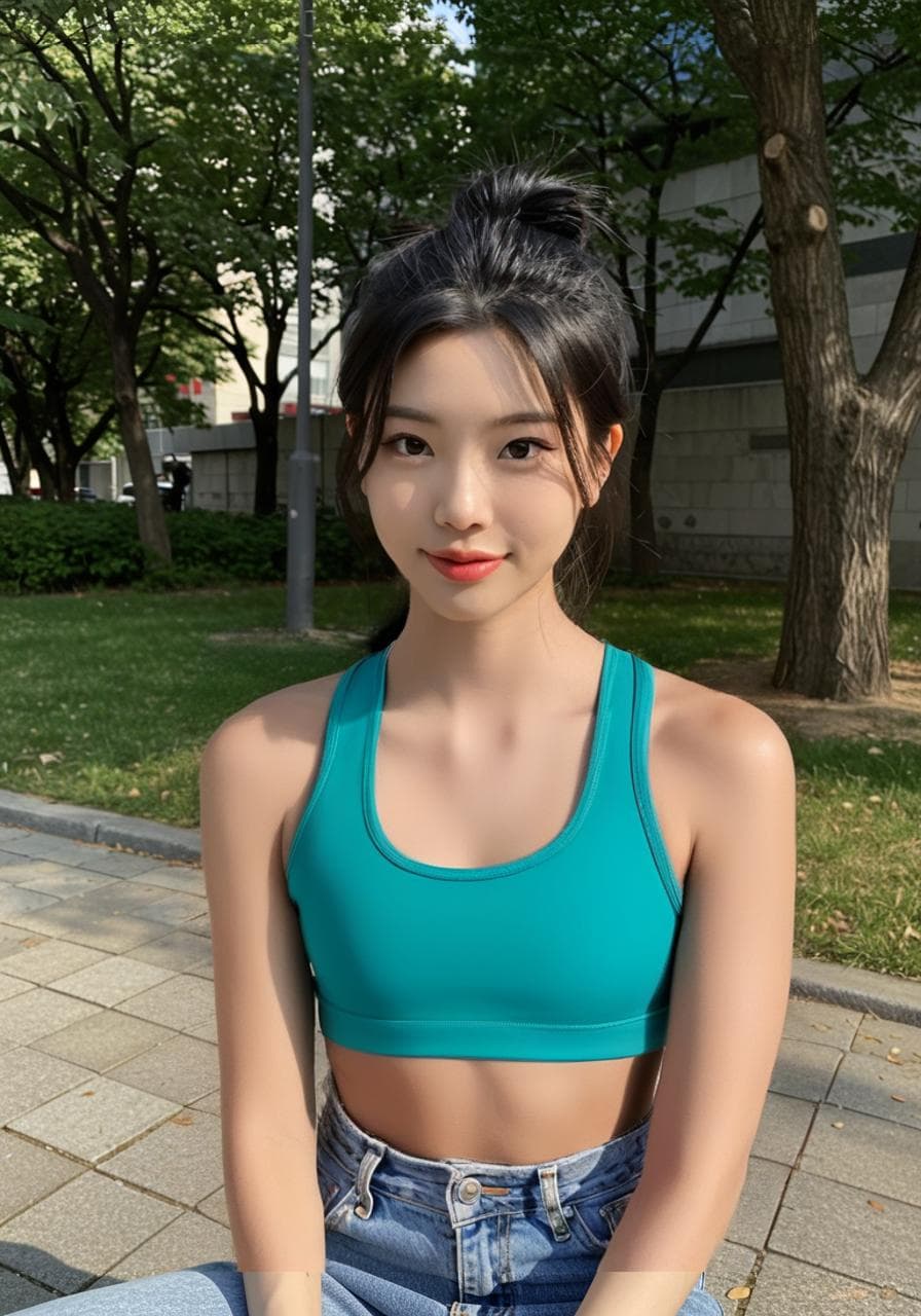 Influencer try-on example